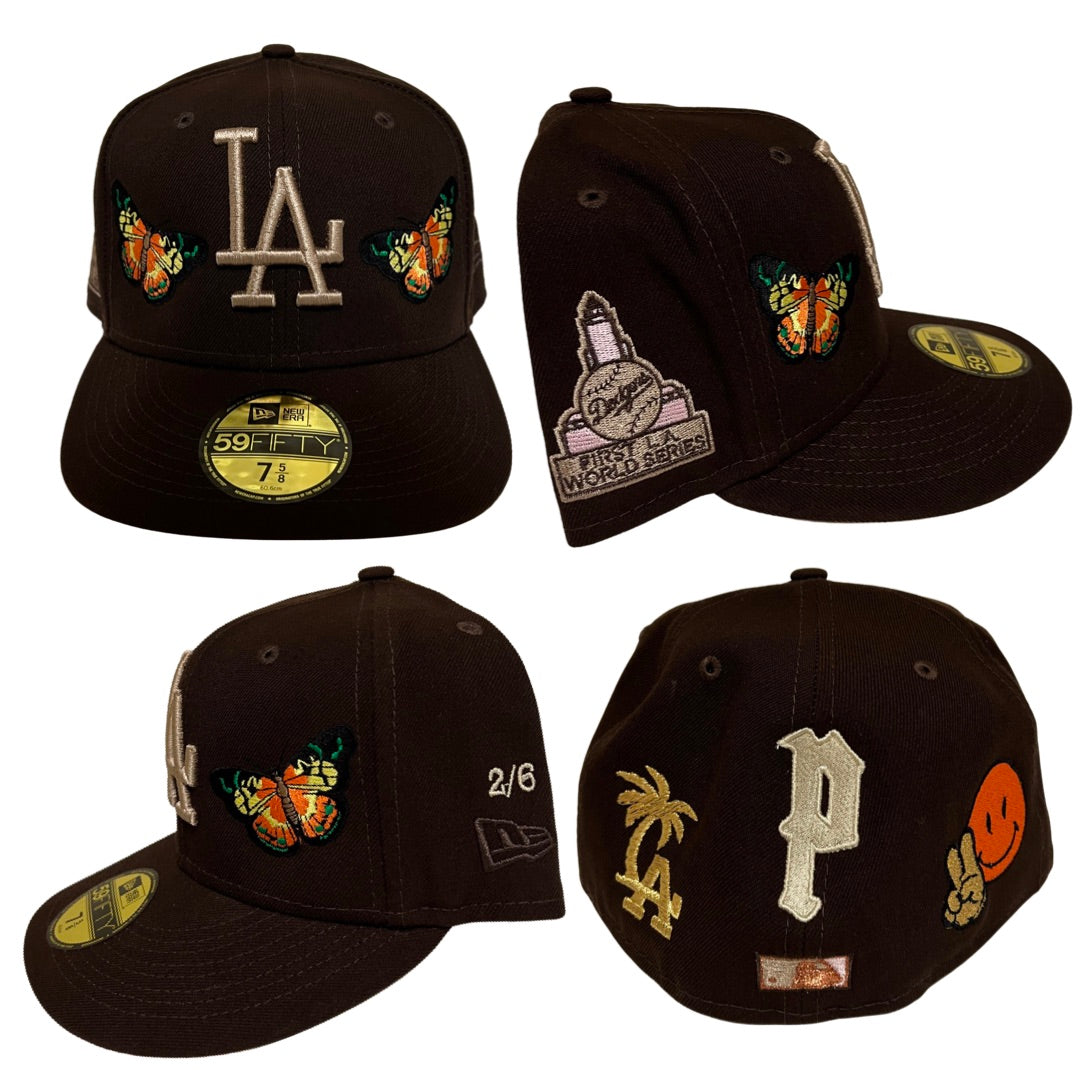 PORTER DODGERS MOCHA FITTED.